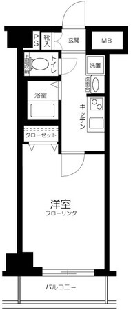 ヴェルステージ大森町駅前の物件間取画像